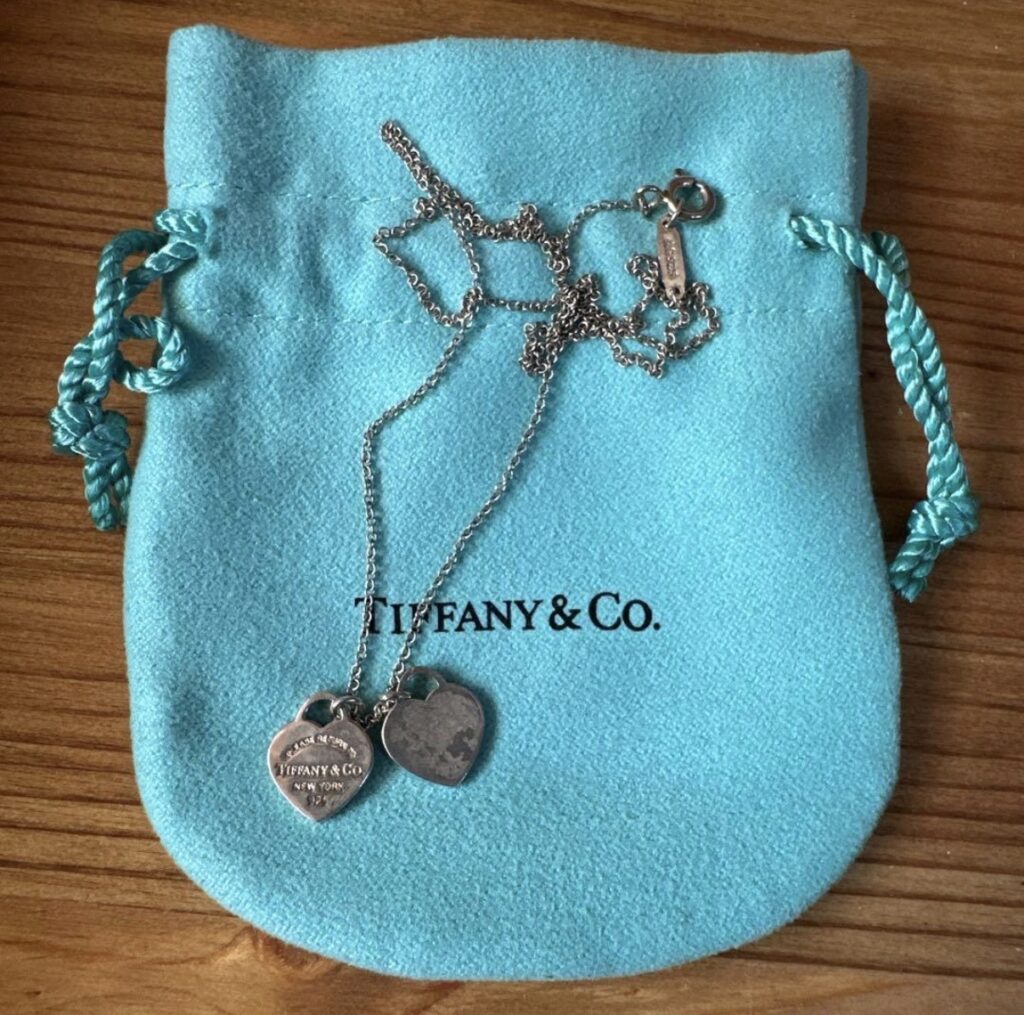 ティファニーネックレスの写真